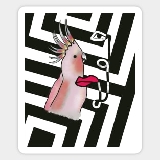 What if we were them - parrot Sticker